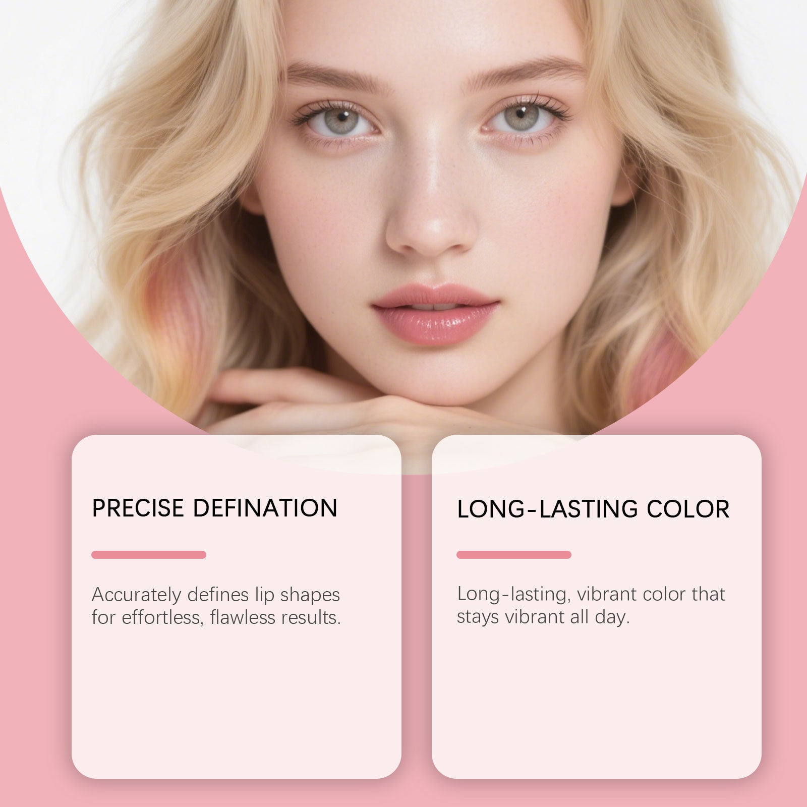 Color Rendering Lip Liner Series Outline Lip Shape Plump Lip Natural Easy To Color Portable Lip Liner