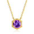 Twelve Birthstone Necklace Gold-plated Necklace
