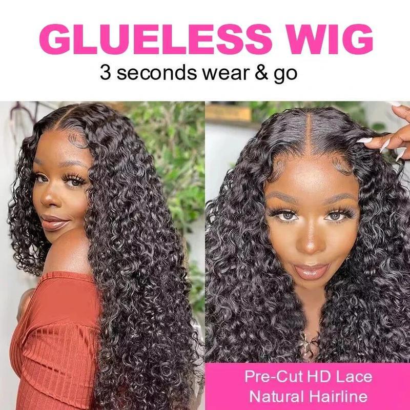 Wig Glueless Deep Wave Lace Set